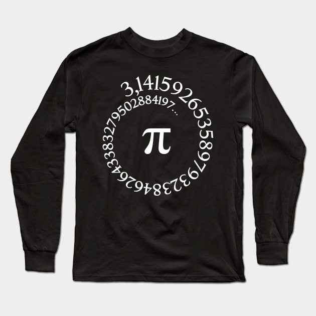 pi Long Sleeve T-Shirt by yukiotanaka